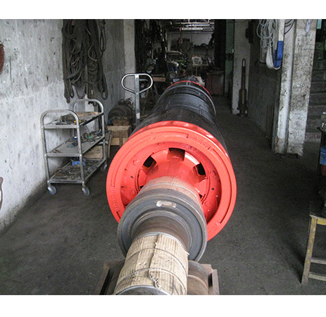 檢修后的發(fā)電機(jī)轉(zhuǎn)子
